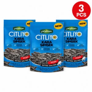 Seminte Negre cu Extra Sare Peyman Set 3 Buc 150 Gr