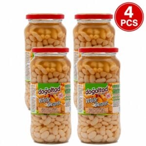 Fasole Alba Boabe Dogaltad Set 4 Buc 580 Gr