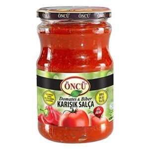 Mix Pasta de Ardei si Pasta de Rosii Oncu 700 Gr