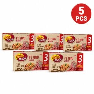 Bulion Pulbere cu Aroma de Vita Bizim Set 5 Buc 60 Gr