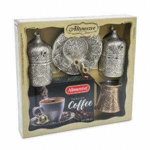 Ottoman Set Cafea Turceasca cu 2 Cesti si Ibric C