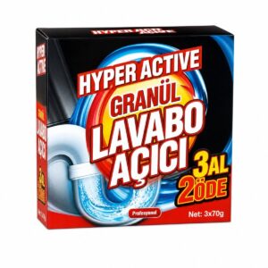 Granule pentru Desfundat Tevi 70 Gr x 3