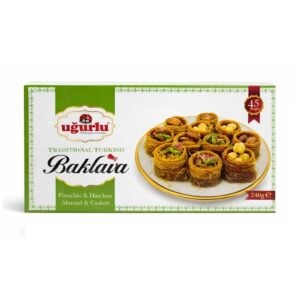 Kadayif cu Fistic Kus Yuvasi Turcesc Ugurlu 240 Gr