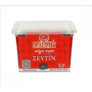 Masline Negre in Ulei 321-380 Celayir 400 Gr