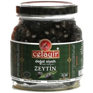 Masline Negre in Ulei 201-260 Celayir 900 Gr