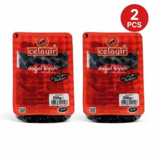Masline Negre in Ulei 351-380 Celayir Set 2 Buc 200 Gr