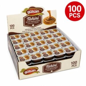 Tahina cu Melasa Portionat Gulsan Set 100 Buc 20 Gr