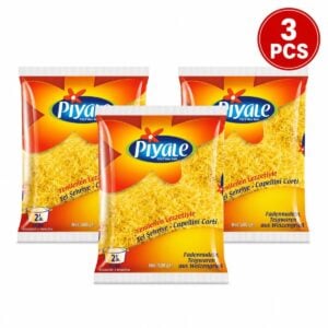 Paste Capellini Vermiceli Italiene Piyale Set 3 Buc 500 Gr
