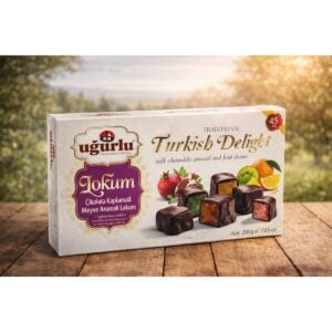 Rahat Turcesc Mix Fructe Invelit in Ciocolata Ugurlu 300 Gr