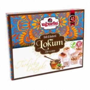 Rahat Turcesc cu Migdale si Miere Ugurlu 350 Gr