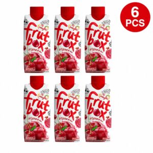 Suc FrutBox cu Visine si Rodie Meysu Set 6 Buc 330 Ml