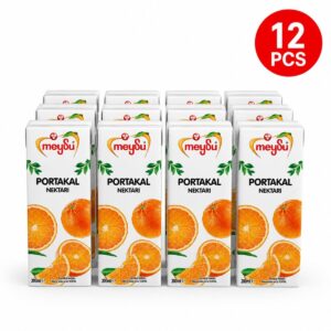 Nectar de Portocale Natural Meysu Set 12 Buc 200 Ml