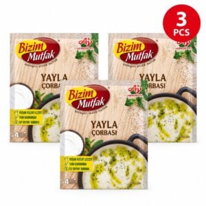 Bizim Supa de Iaurt Yayla Turceasca Set 3 Buc 80 Gr