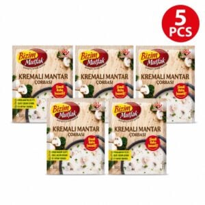 Bizim Supa Crema de Ciuperci Set 5 Buc 48 Gr
