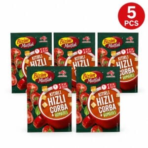 Bizim Supa de Rosii Instant la Pahar Set 5 Buc 18 Gr