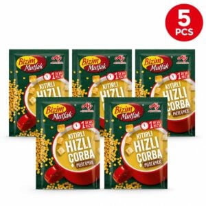 Bizim Supa de Linte Instant la Pahar Set 5 Buc 18 Gr